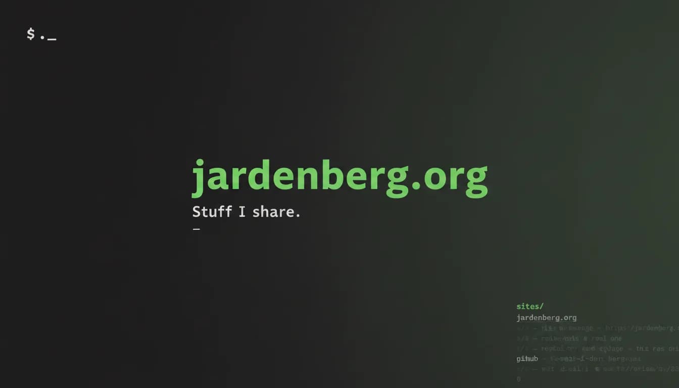 Skärmdump av jardenberg.org · Public Things