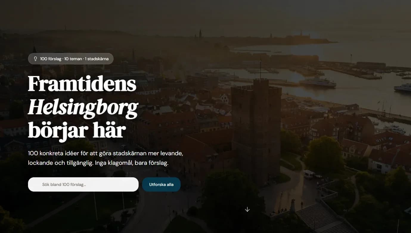 Skärmdump av HBG City 100