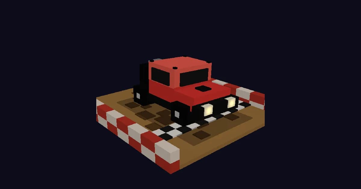 Screenshot of Off-Road Pixel Racer
