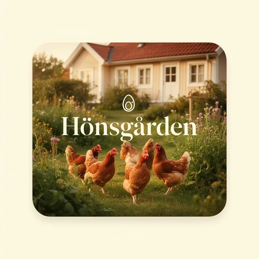 Screenshot of Hönsgården – a Swedish app for chicken keepers, egg log and hen calendar