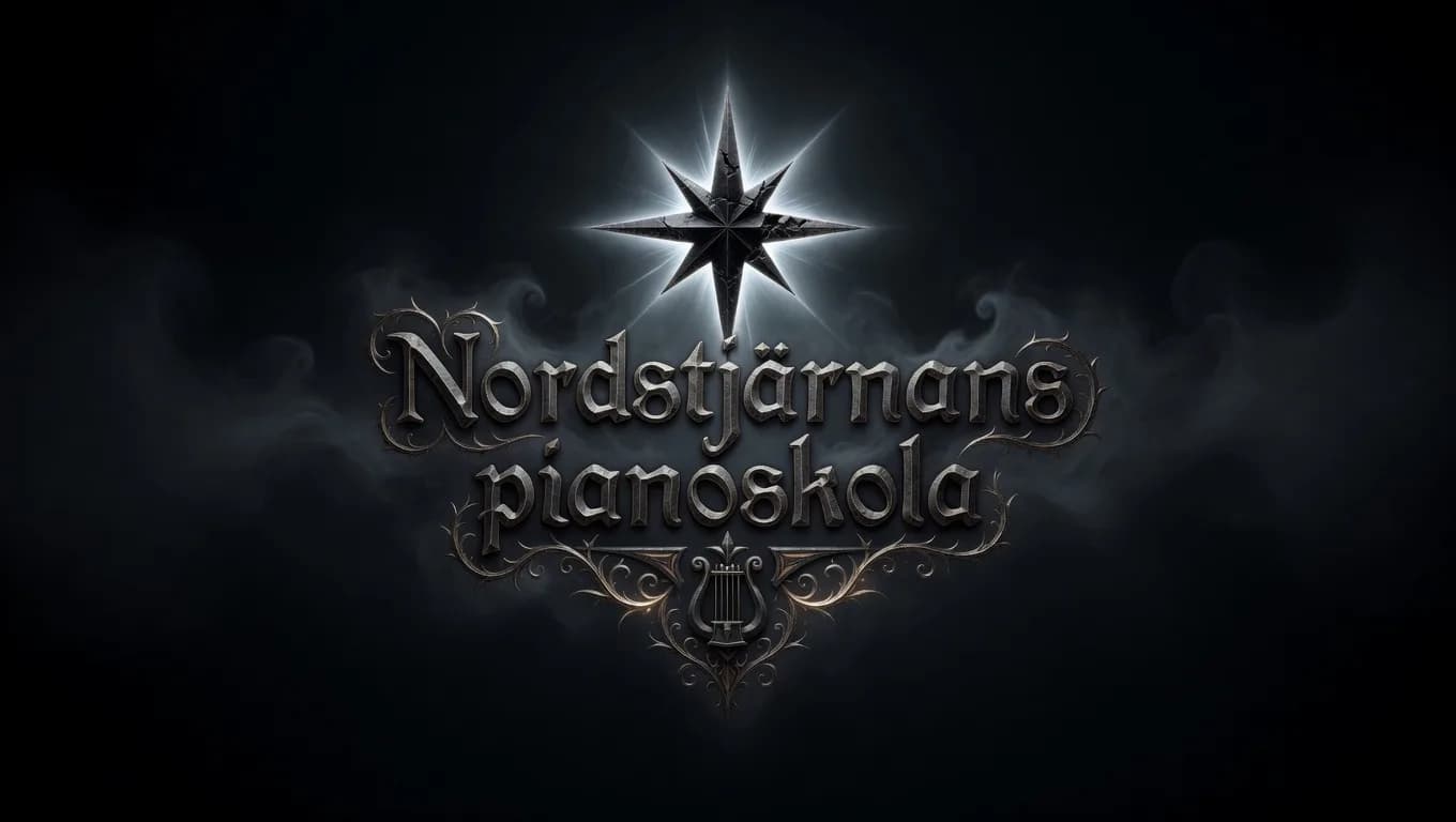 Screenshot of Nordstjärnan's piano school