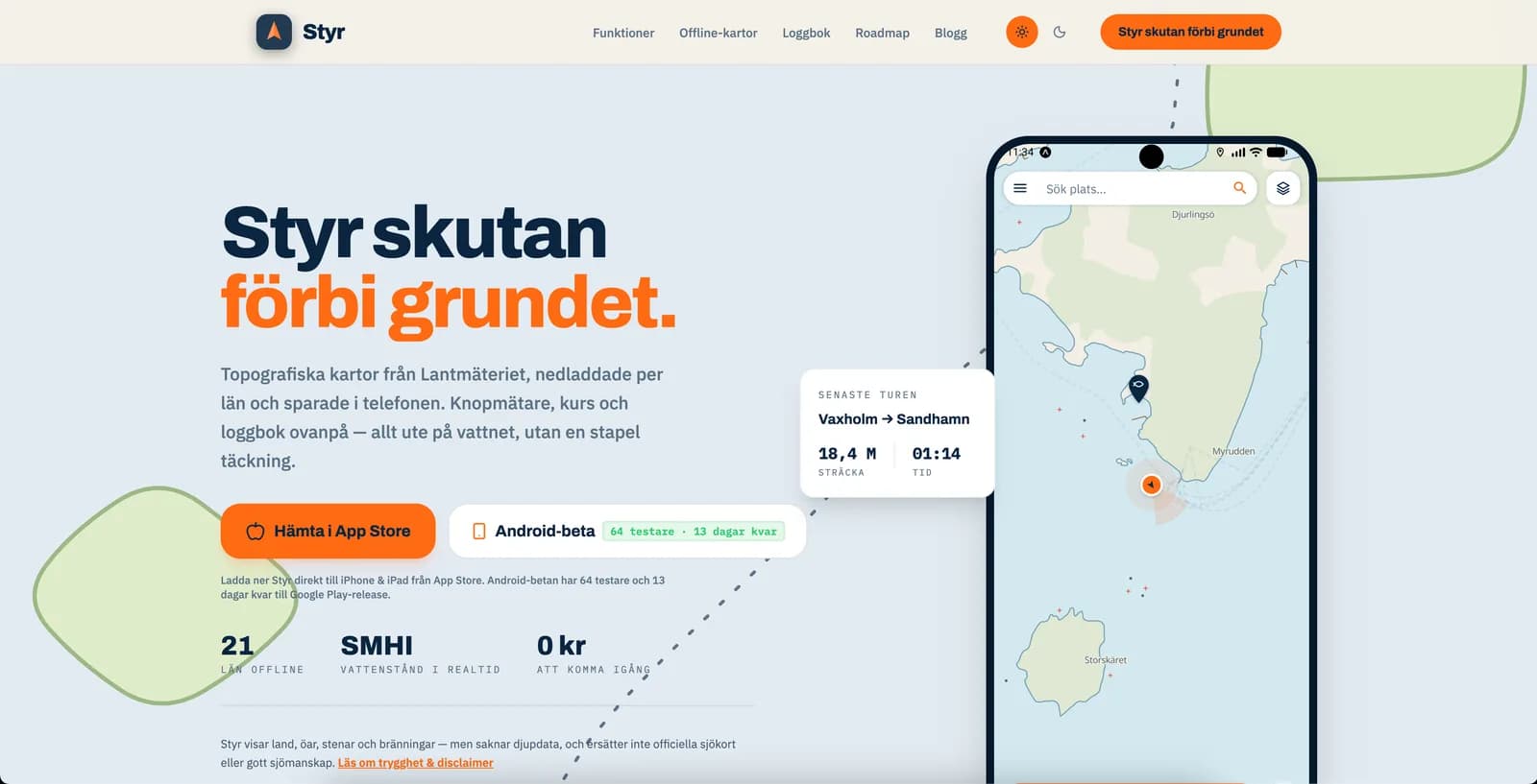 Screenshot of Styr