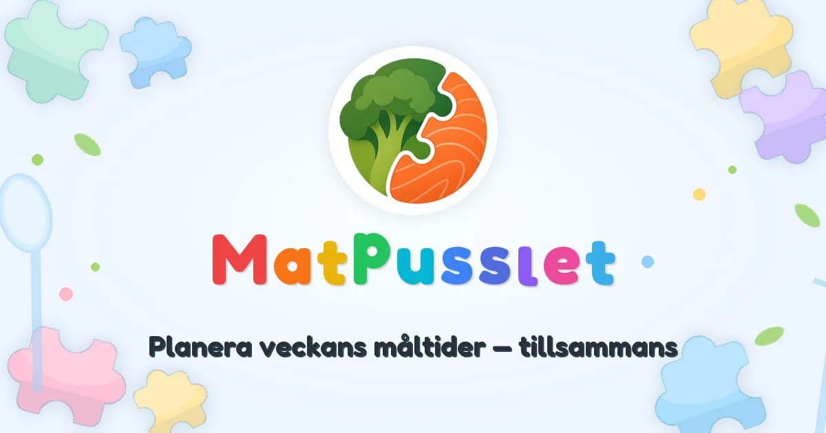 Screenshot of Matpusslet