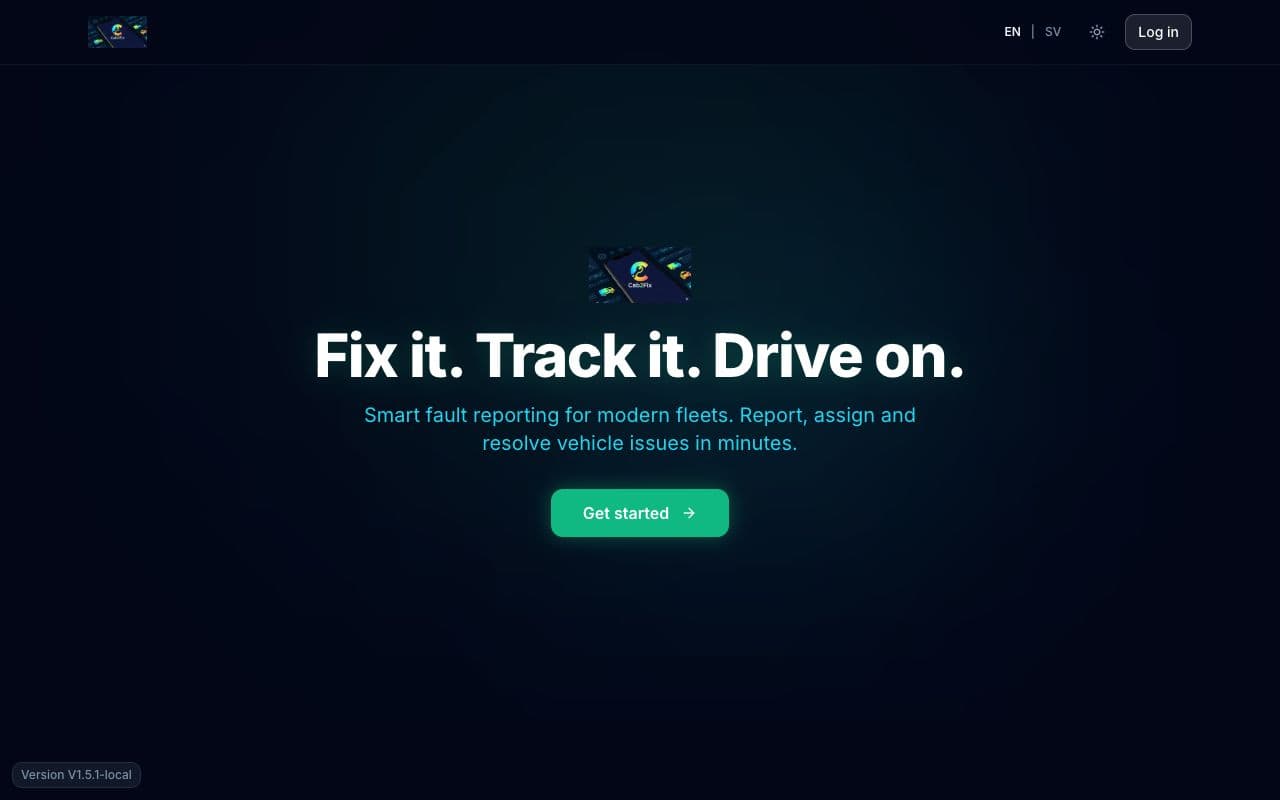 Screenshot of Cab2Fix