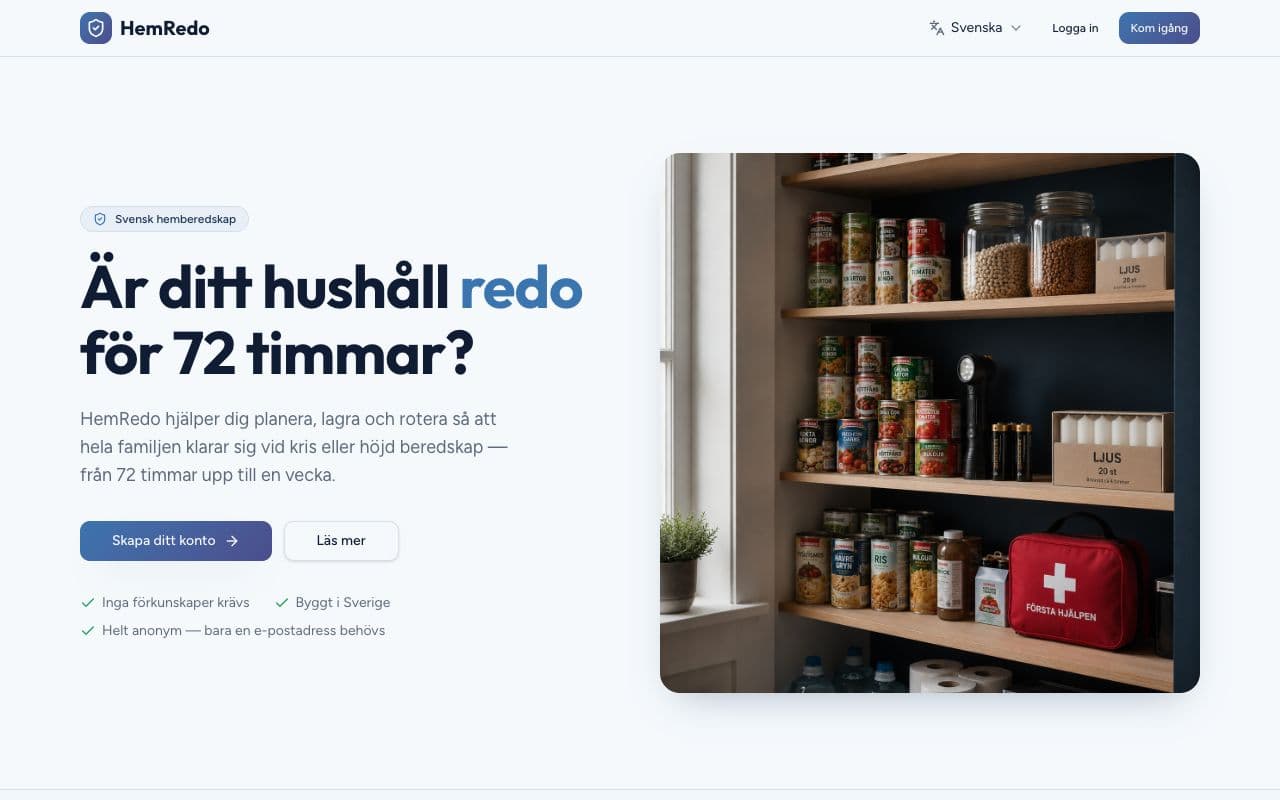 Screenshot of HemRedo