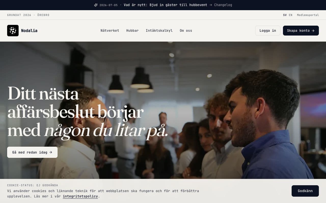 Screenshot of Nodalia