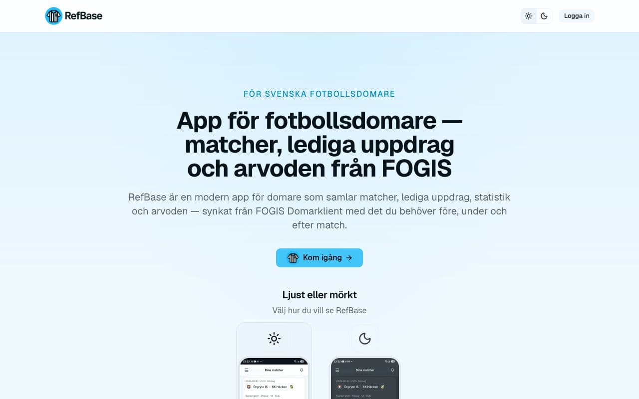 Screenshot of RefBase