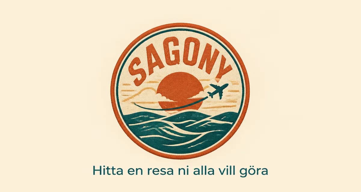 Screenshot of Sagony - Hitta en resa ni alla vill göra